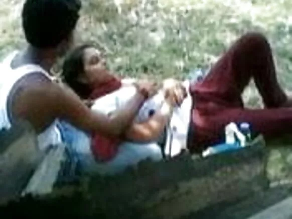 ഇന്ത്യൻ ദമ്പതികൾ, പാർക്കിംഗ്, ഇൻ, പാർക്ക്, ഇന്ത്യൻ, ഹിന്ദി, നീല, ചിത്രം